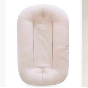 Sugar plum pink snuggle me organic cotton infant lounger by snuggle me